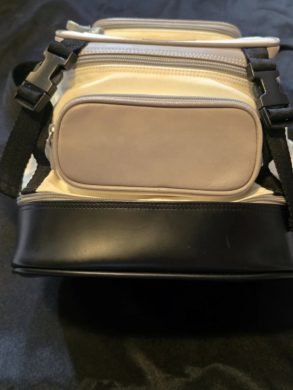 Chanel Authentic Vintage Sport Line Multi-Pocket Tiered Backpack